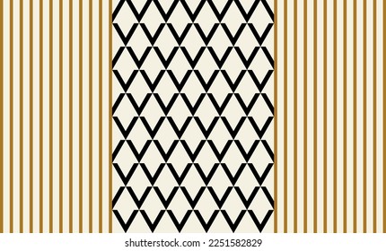 Seamless abstract geometric  pattern. Vector Illustration.