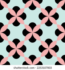 Seamless abstract geometric  pattern. Vector Illustration.