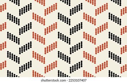 Seamless abstract geometric  pattern. Vector Illustration.