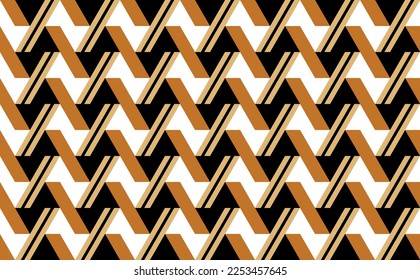 Seamless abstract geometric  pattern. Vector Illustration.