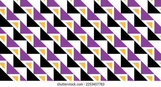 Seamless abstract geometric  pattern. Vector Illustration.