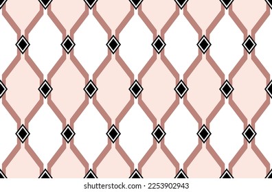 Seamless abstract geometric  pattern. Vector Illustration.