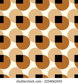 Seamless abstract geometric  pattern. Vector Illustration.