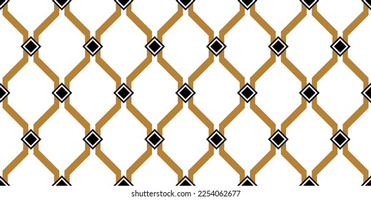 Seamless abstract geometric  pattern. Vector Illustration.