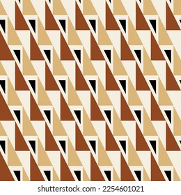 Seamless abstract geometric  pattern. Vector Illustration.