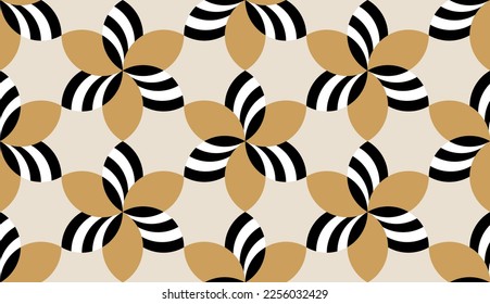 Seamless abstract geometric  pattern. Vector Illustration.