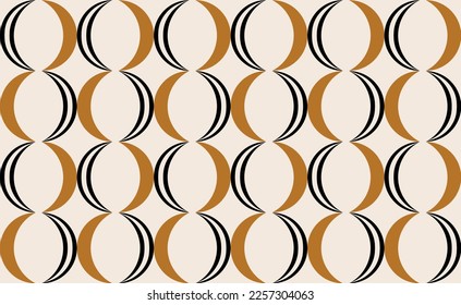 Seamless abstract geometric pattern. Vector Illustration.