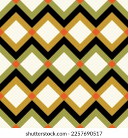 Seamless abstract geometric pattern. Vector Illustration.