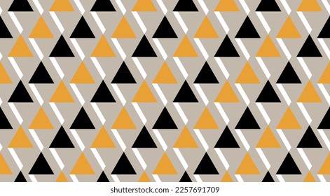 Seamless abstract geometric pattern. Vector Illustration.