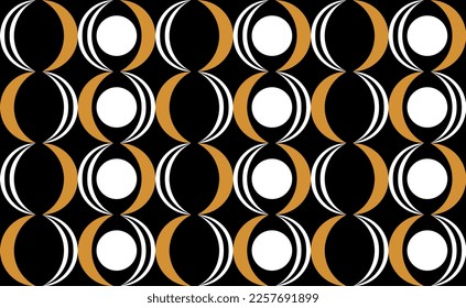 Seamless abstract geometric pattern. Vector Illustration.