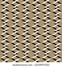 Seamless abstract geometric pattern. Vector Illustration.