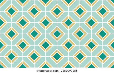 Seamless abstract geometric pattern. Vector Illustration.
