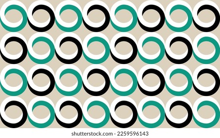 Seamless abstract geometric pattern. Vector Illustration.