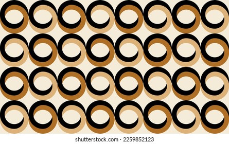 Seamless abstract geometric pattern. Vector Illustration.