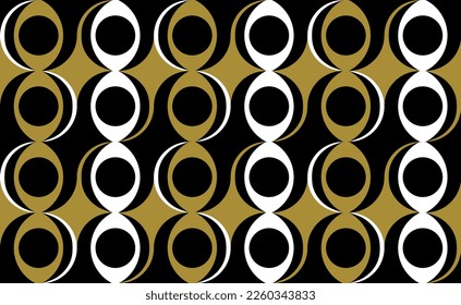 Seamless abstract geometric pattern. Vector Illustration.