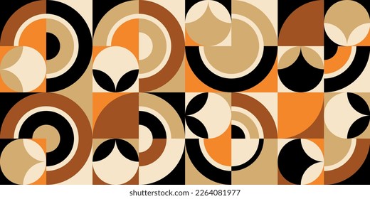 Seamless abstract geometric pattern. Vector Illustration.