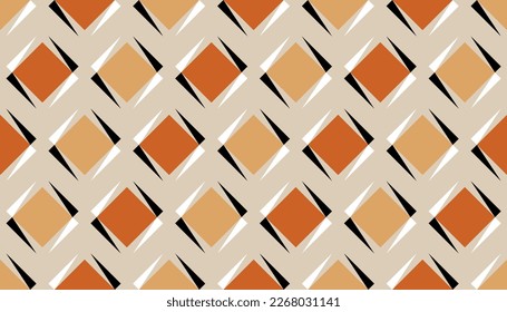 Seamless abstract geometric pattern. Vector Illustration.