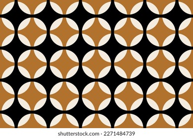 Seamless abstract geometric pattern. Vector Illustration.