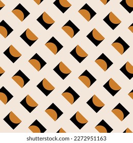 Seamless abstract geometric pattern. Vector Illustration.