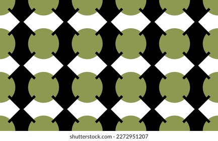 Seamless abstract geometric pattern. Vector Illustration.