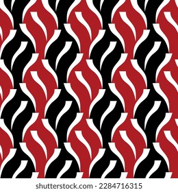 Seamless abstract geometric pattern. Vector Illustration.