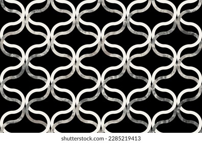 Seamless abstract geometric pattern. Vector Illustration.