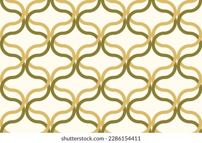 Seamless abstract geometric pattern. Vector Illustration.