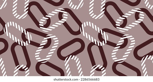 Seamless abstract geometric pattern. Vector Illustration.