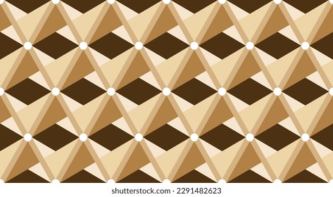 Seamless abstract geometric  pattern. Vector Illustration.