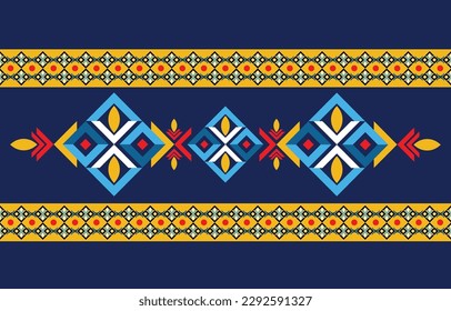 Seamless abstract geometric pattern. Vector Illustration.