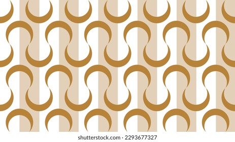 Seamless abstract geometric pattern. Vector Illustration.