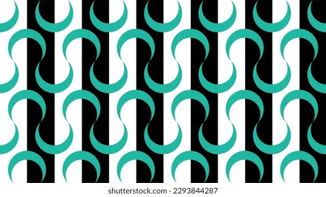Seamless abstract geometric pattern. Vector Illustration.