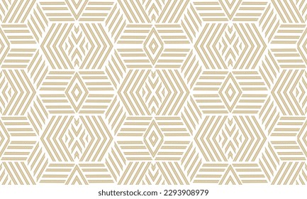Seamless abstract geometric pattern. Vector Illustration.