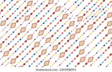 Seamless abstract geometric pattern. Vector Illustration.