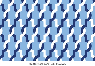 Seamless abstract geometric pattern. Vector Illustration.