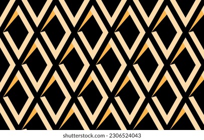 Seamless abstract geometric pattern. Vector Illustration.