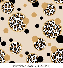 Seamless abstract geometric pattern. Vector Illustration.