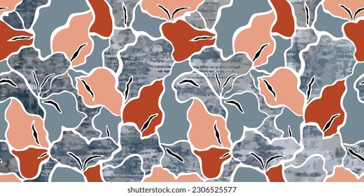 Seamless abstract geometric pattern. Vector Illustration.