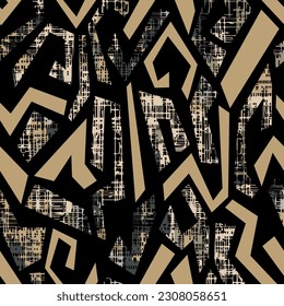 Seamless abstract geometric pattern. Vector Illustration.