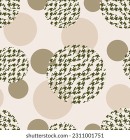 Seamless abstract geometric pattern. Vector Illustration