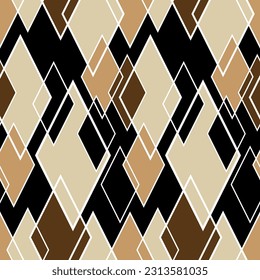 Seamless abstract geometric pattern. Vector Illustration