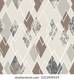 Seamless abstract geometric pattern. Vector Illustration