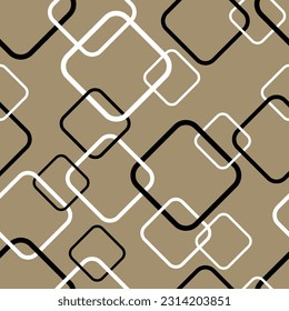 Seamless abstract geometric pattern. Vector Illustration