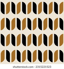 Seamless abstract geometric pattern. Vector Illustration