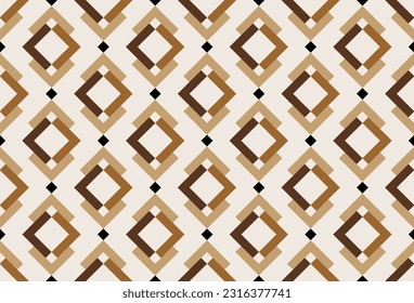 Seamless abstract geometric pattern. Vector Illustration