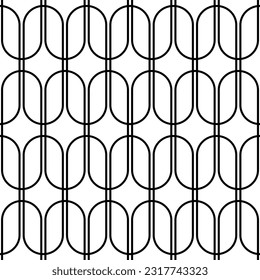 Seamless abstract geometric pattern. Vector Illustration