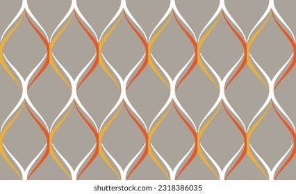 Seamless abstract geometric pattern. Vector Illustration