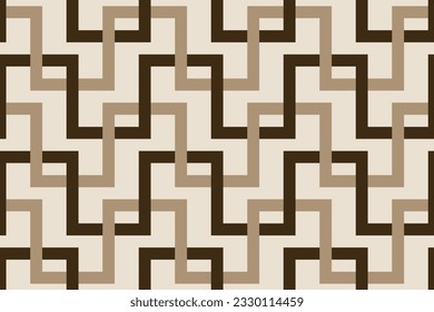 Seamless abstract geometric pattern. Vector Illustration