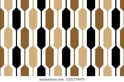 Seamless abstract geometric pattern. Vector Illustration