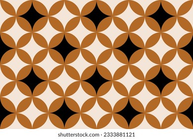 Seamless abstract geometric pattern. Vector Illustration